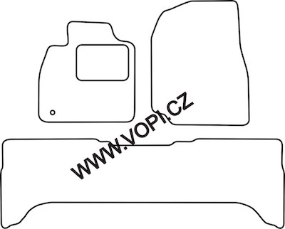 Autokoberce Toyota Land Cruiser 3 dveřová 2009 - Autofit (4775)